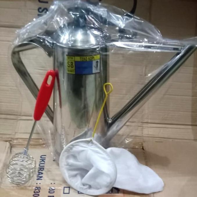 PAKET HEMAT TEKO TEH TARIK / TEKO THAI TEA / TEKO TEH STAINLESS