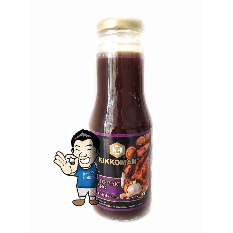 

Kikkoman Garlic Teryaki Sauce- Saus Teriyaki Bawang HALAL 300g BERKUALITAS