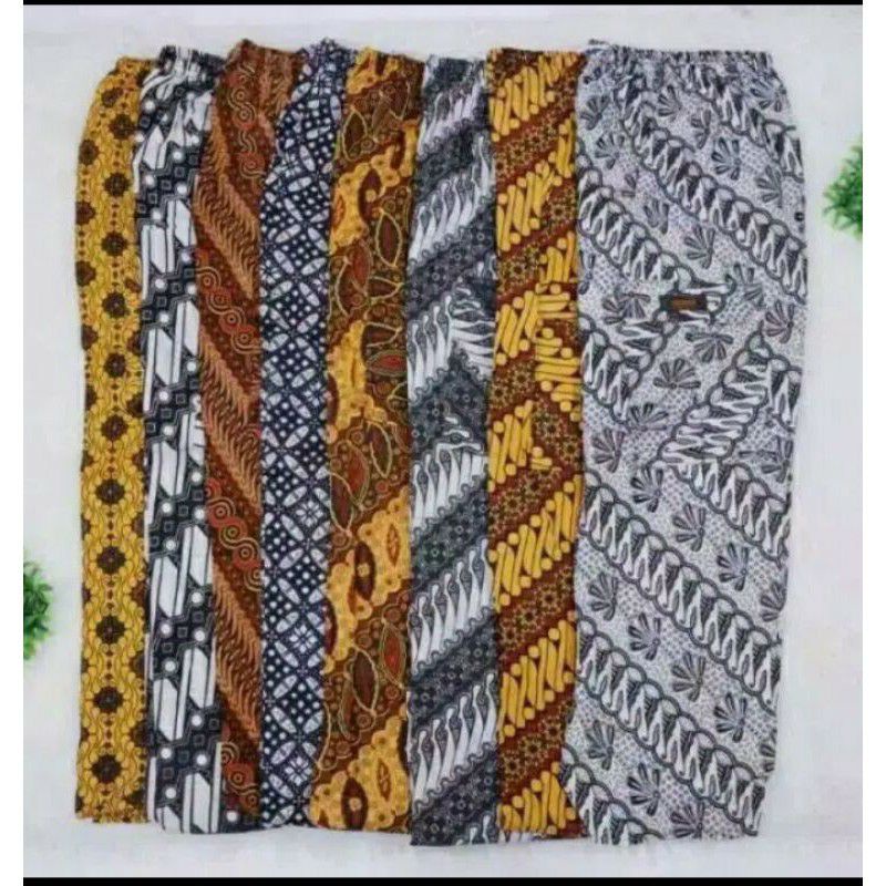 celana panjang pria batik | celana batik betawi | celana panjang remaja dan dewasa