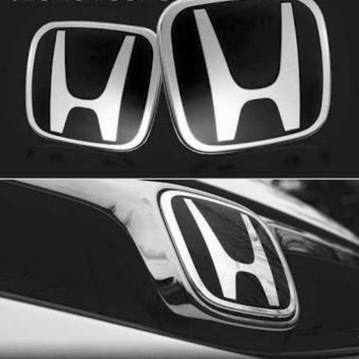 Emblem Honda Hitam - Black Emblem Honda - Logo Honda OEM