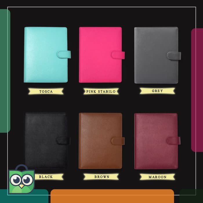 

nn Binder untuk Kuliah Kerja Buku Catatan 26ring model B5 Custom Nama