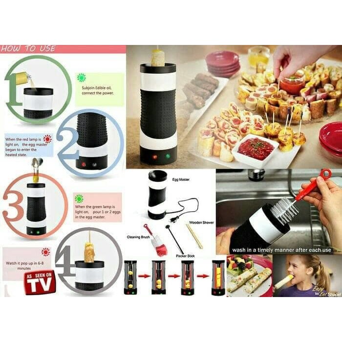 Egg Master Magic Egg roll alat pembuat telur gulung sostel praktis
