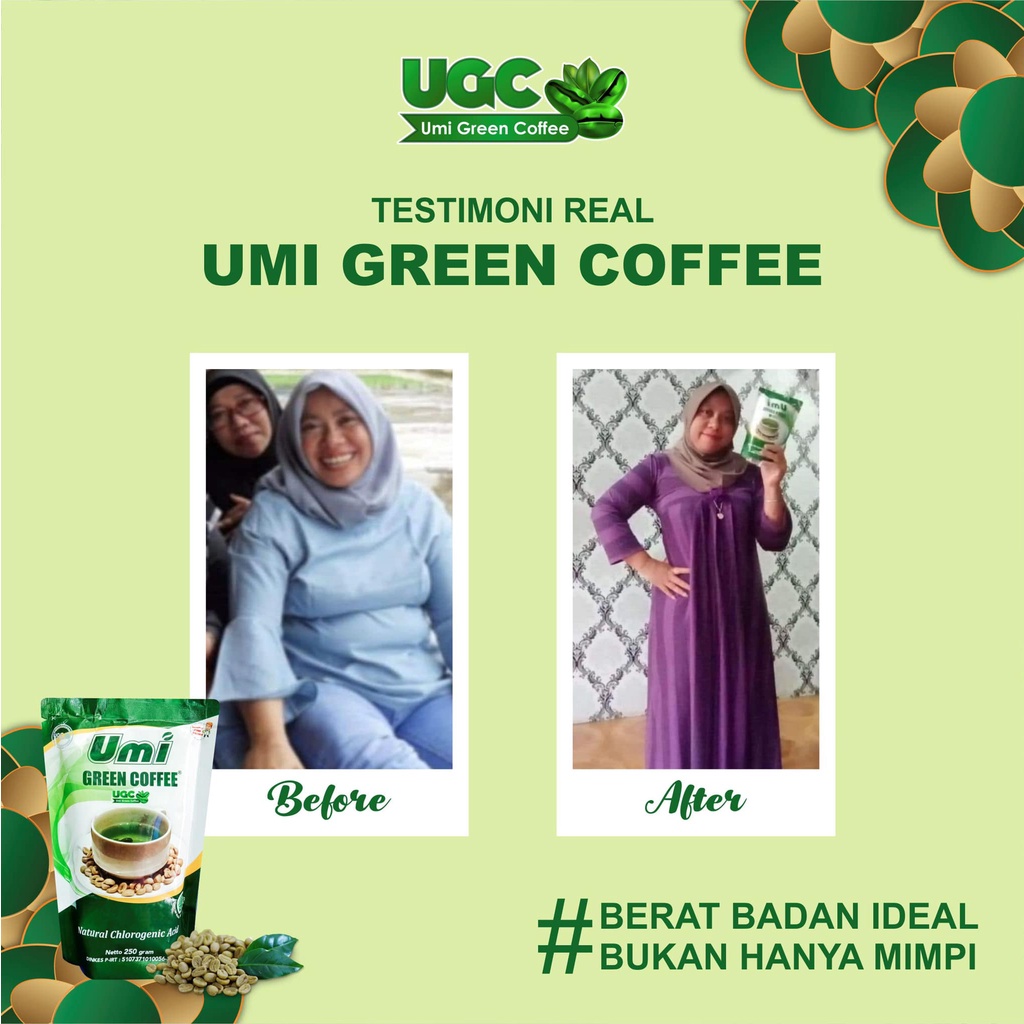 UGC Umi Green Coffee Original 100% 250gram