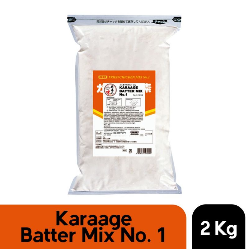 

Tepung Karage Batter Mix 2 kg Nippon Shokken