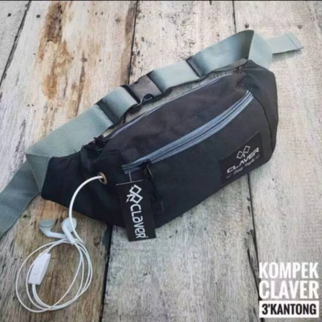 EQ_PROMO!!! Waistbag Pria - TRM WATERPROOF LIPAT 1AX802 Oranye. Bisa di Lipat. Parasud Y18 pria Army