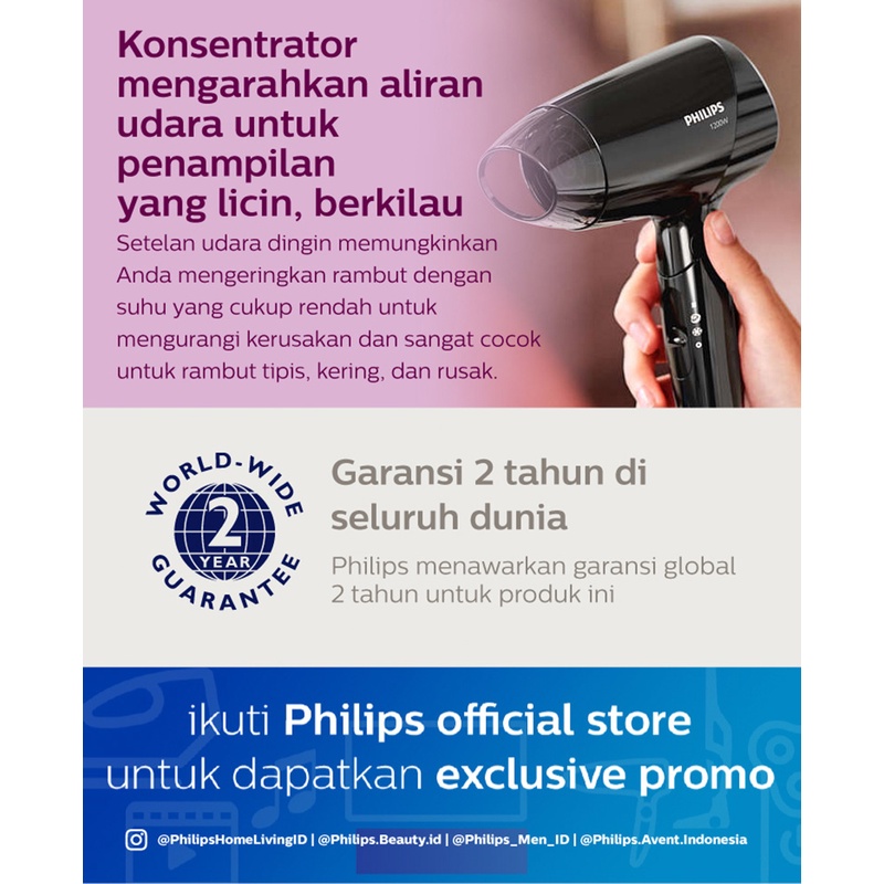 PHILIPS Hair Dryer BHC010/12