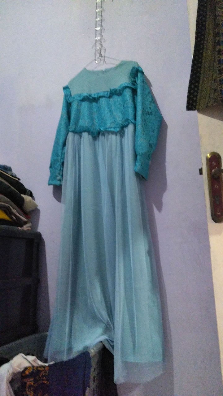 Batik Pria Senopati Biru Size M - Xxl Regular  Batik Solo Halus Asli Katun Primisima Full Furing