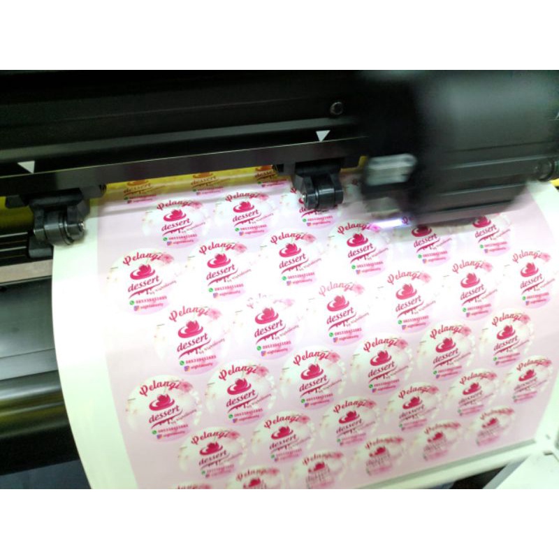 

STIKER CUTTING TRANSPARAN & VNYIL / STIKER LABEL TRANSPARAN KISS CUTT