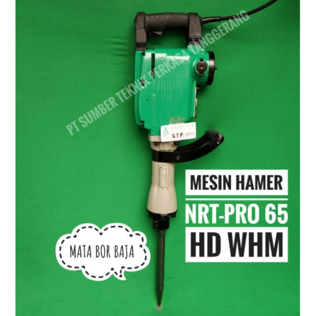 MESIN HAMER NRT-PRO 65 HD WHM NRT-PRO Demolition Jack Hammer PH-65 HD NRT PRO (WHM-AB000018)