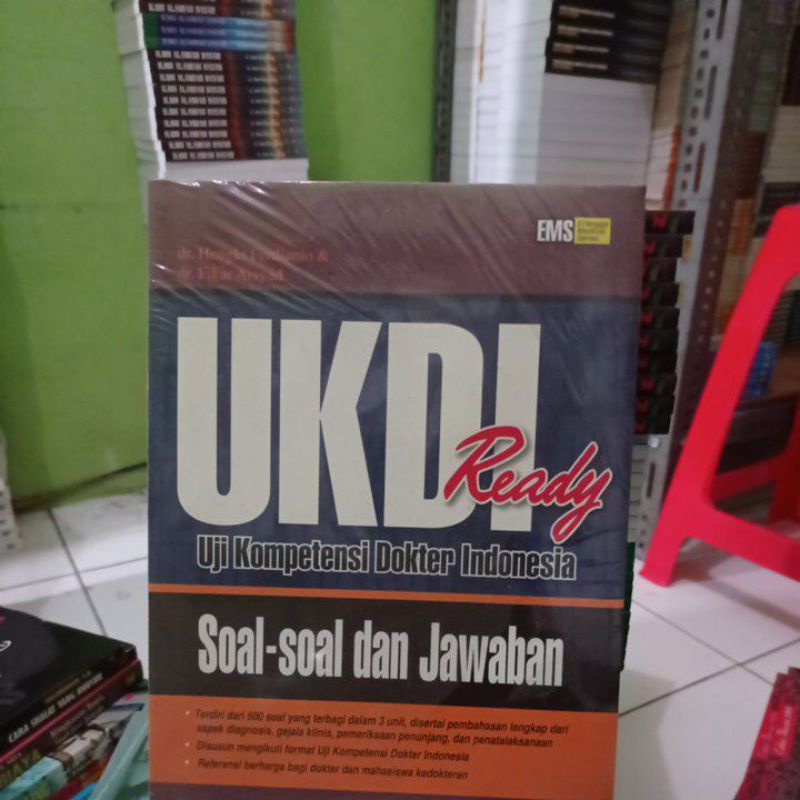 Buku Ukdi Ready Uji Kompetensi Dokter Indonesia Soal Soal Dan Jawaban Oleh Dr. Hengky Ferdianto