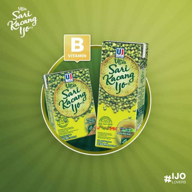 

ULTRA SARI KACANG IJO Isi 24 Pcs