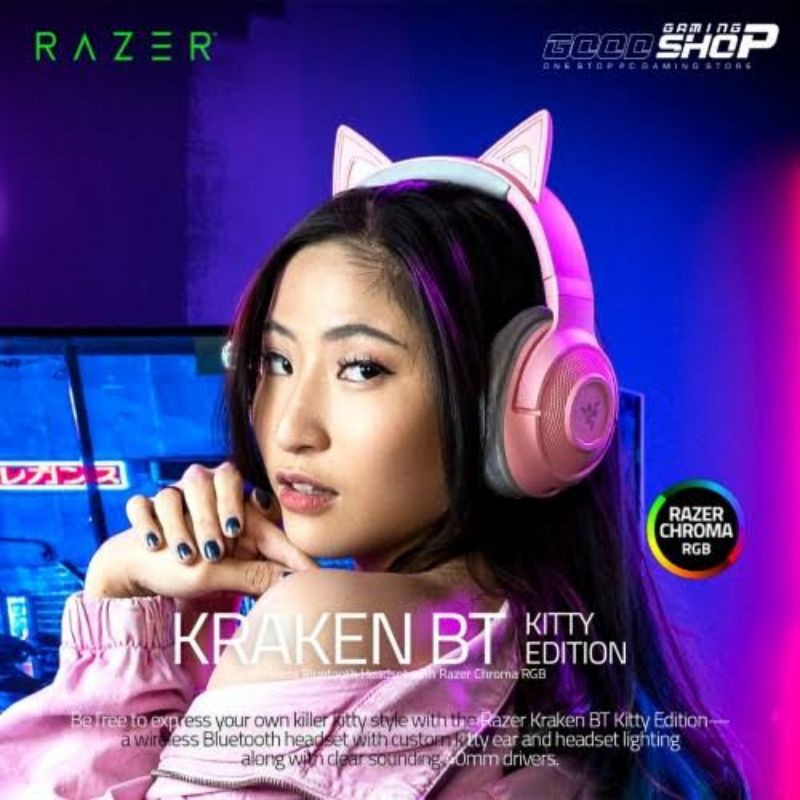 RAZER KRAKEN BT KITTY EDITION