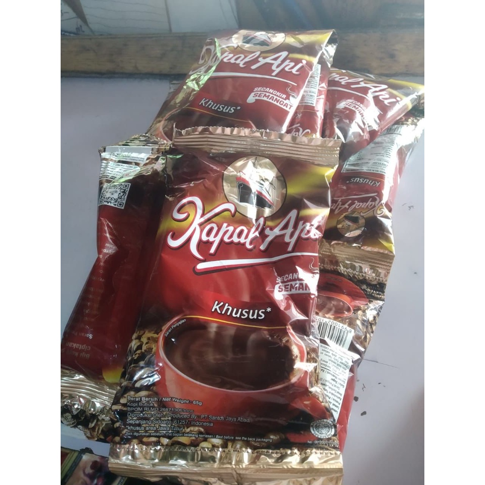 

1 RENTENG 1 RENCENG KOPI KAPAL API BESAR KHUSUS ISI 10 PCS