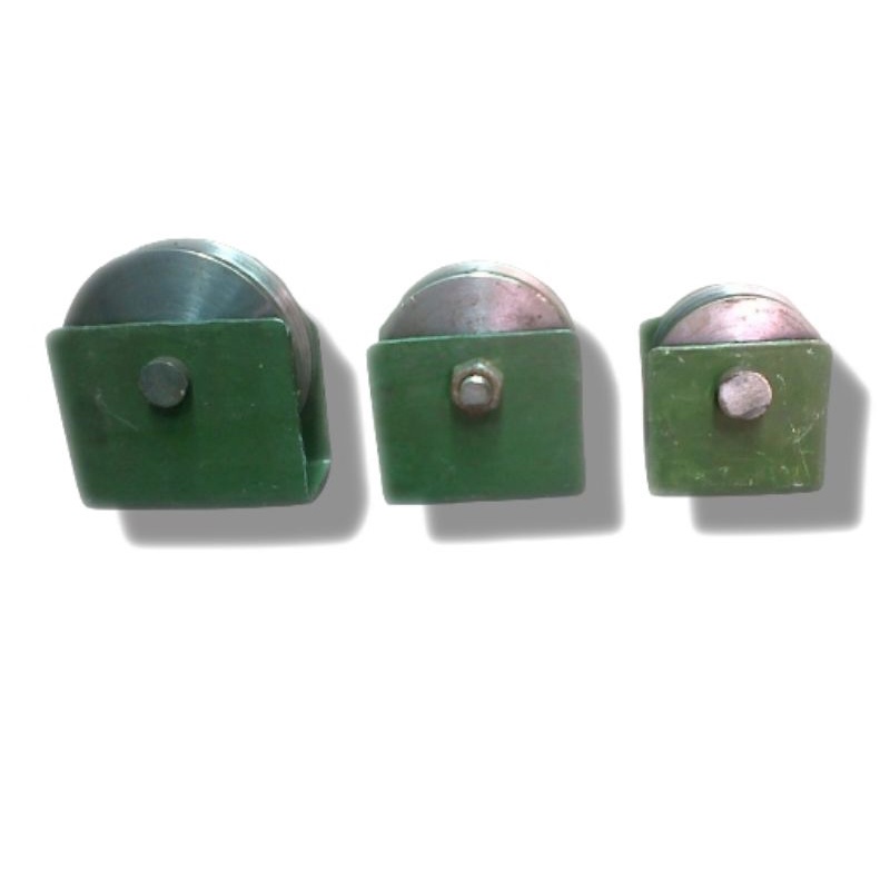 Roda Pagar Besi Bubut 8 cm