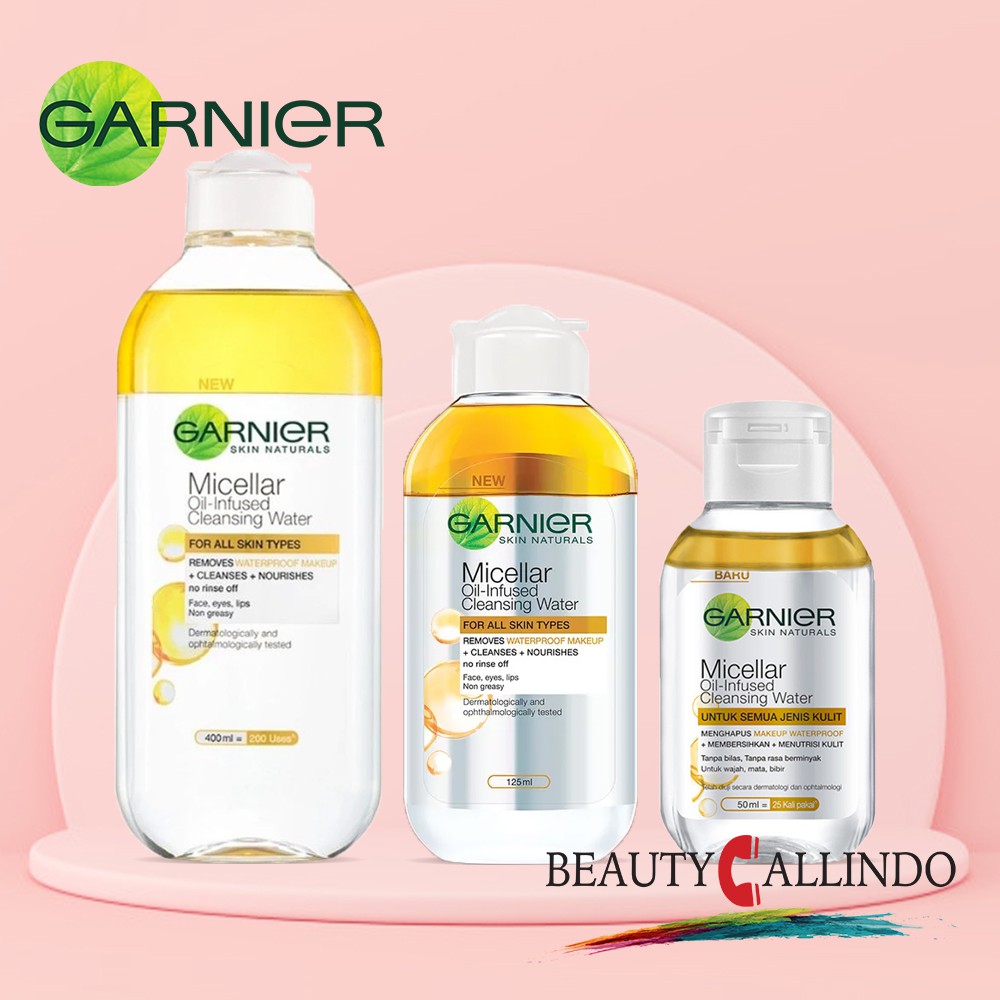 GARNIER MICELLAR OIL-INFUSED CLEANSING WATER