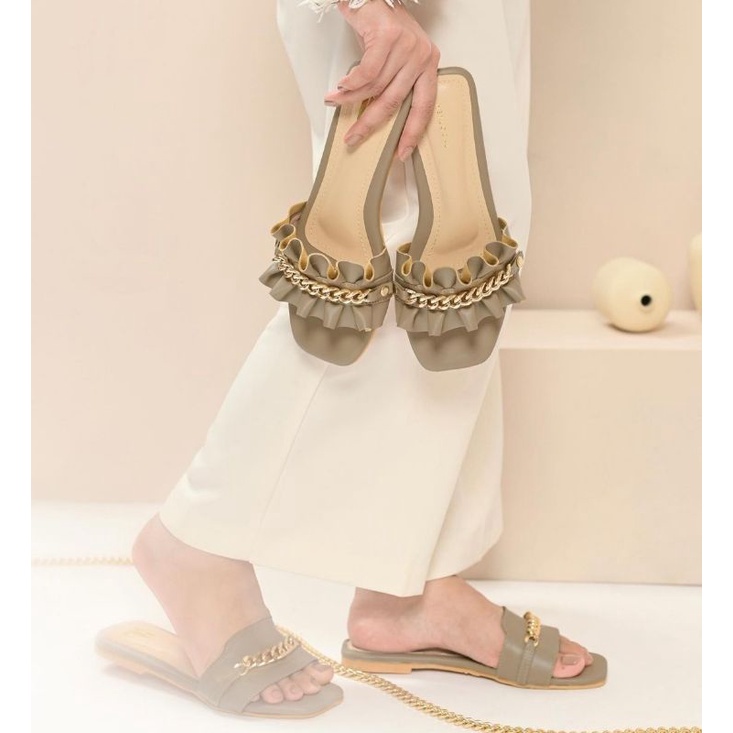 Fleur Flat Sandal by Local.id