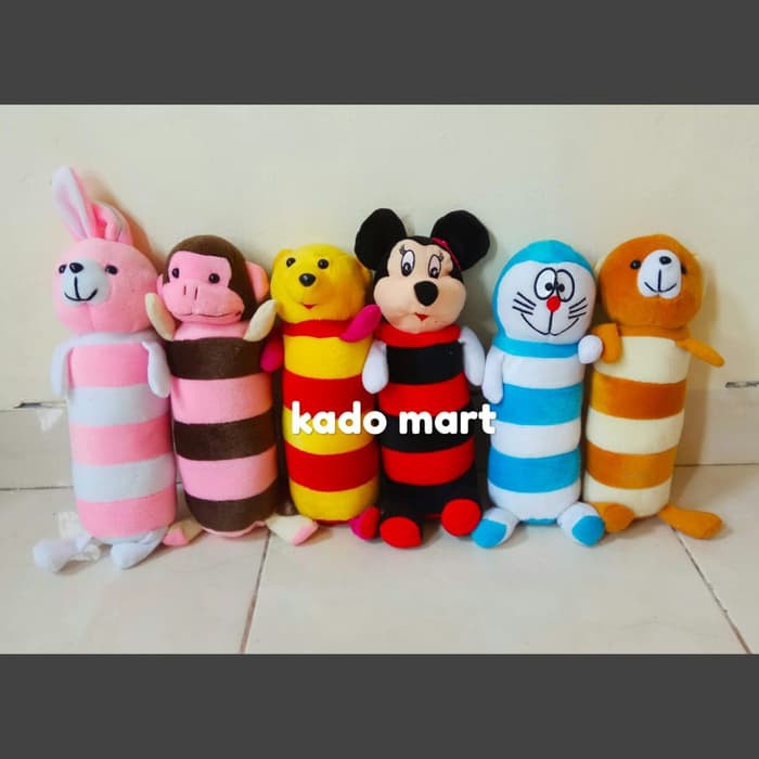 mainan boneka bantal guling baby anak karakter
