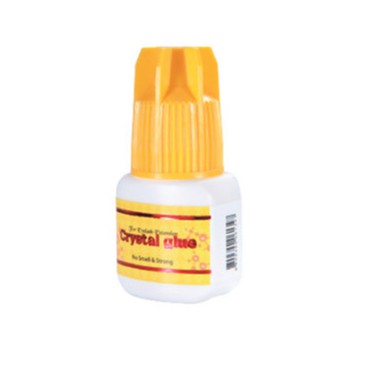 Crystal yellow glue eyelash extension underlash/ lem tanam bulu mata bawah tidak perih