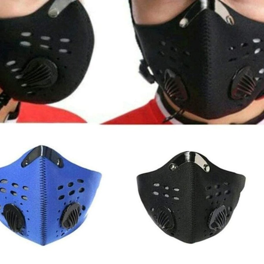 Masker motor SuperMask Aktif Carbon virus bakteri SOS N95 PM 2.5 ACF