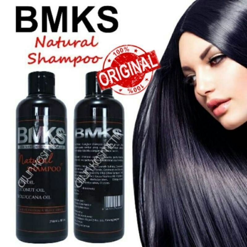 SHAMPO BMKS 100% ORIGINAL MENGHILANGKAN UBAN DAN MEMPERBAIKI RAMBUT RUSAK/BERCABANG DALAM 7 HARI.