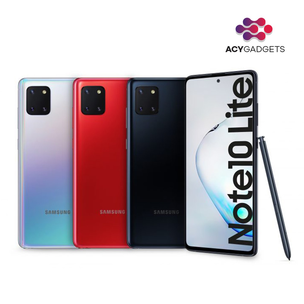 SAMSUNG GALAXY NOTE 10 LITE 8/128GB GARANSI RESMI SEIN