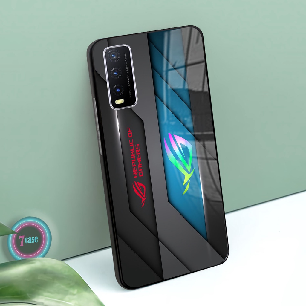 [SV13] Case Glossy Vivo Y12S Y20 Y20i Y20S Y20T | Casing Hp Kilau Game ROG NEW