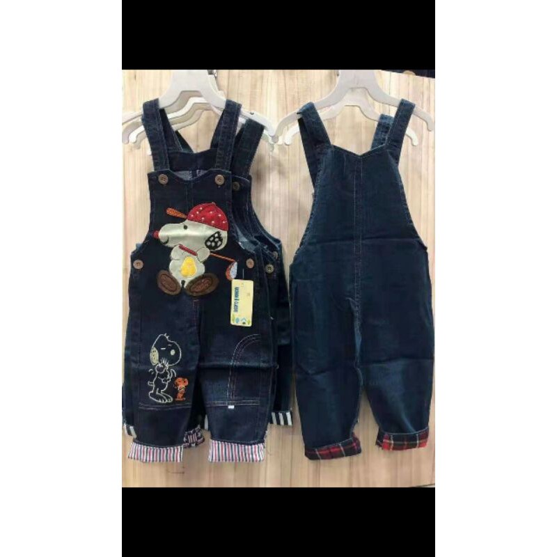 celana overall anak laki laki perempuan jumsuit anak import celana kodok anak import