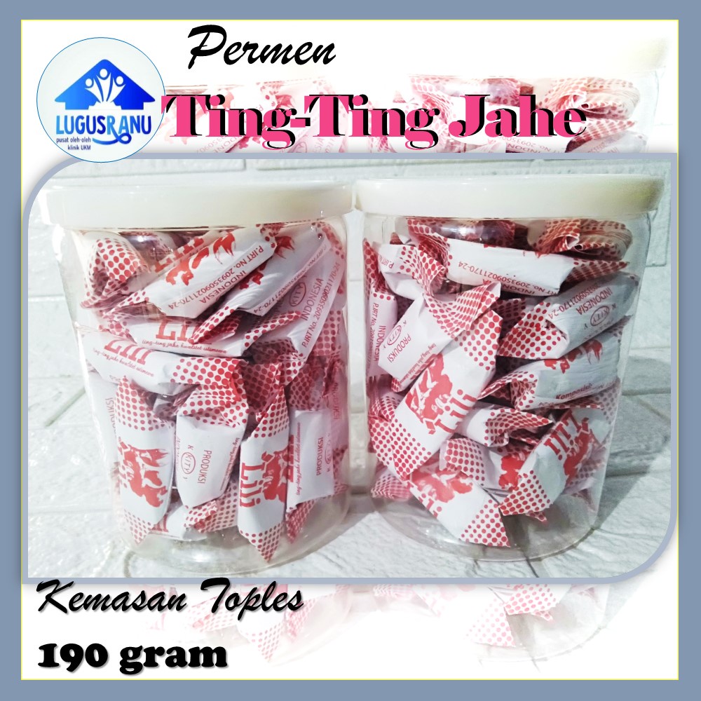 

Permen Ting Ting Jahe Kemasan Toples Praktis Permen Camilan Ringan Santai