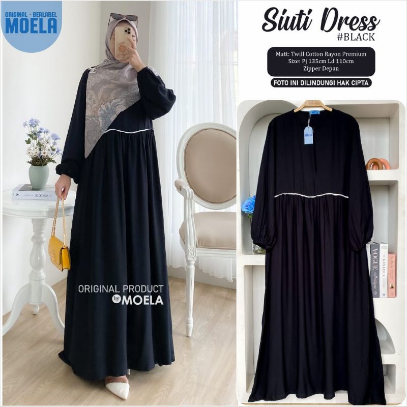 lilci dress//ori moela//gamis katun