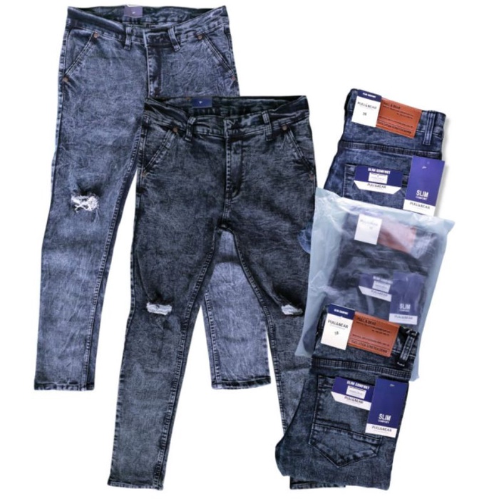 Celana Jeans Pria Sobek Lutut Distro Robek Skinny Melar Pensil Premium Quality Distro / Celana Panjang Snow Sobek / Celana Snow Sobek / Celaana Panjang