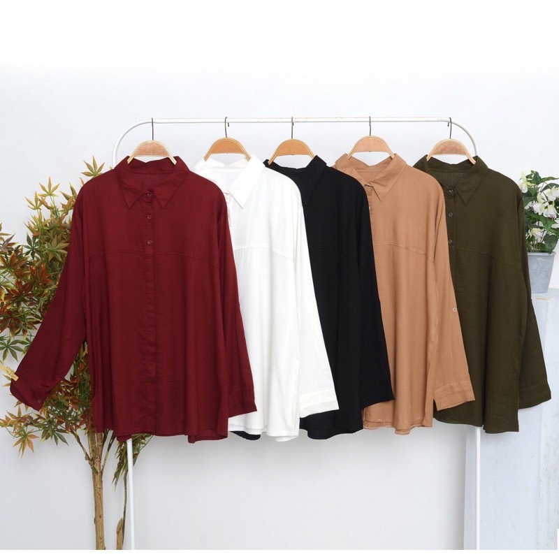 KEMEJA BASIC PREMIUM | Shopee Indonesia