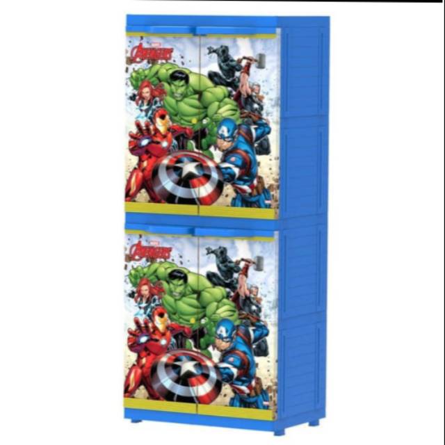 Lemari plastik naiba MSC PRINTING AVENGER -9264 AVD
