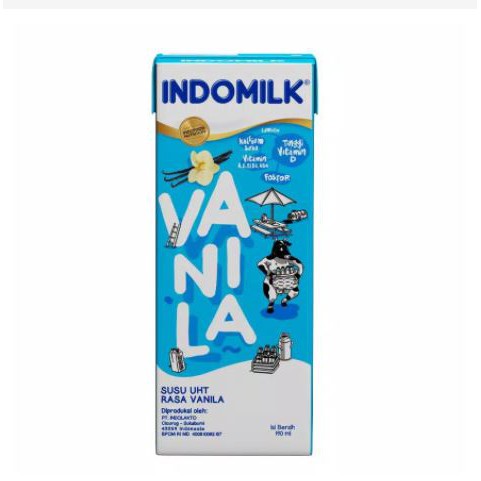 

Indomilk Susu UHT Rasa Vanila 190 ml