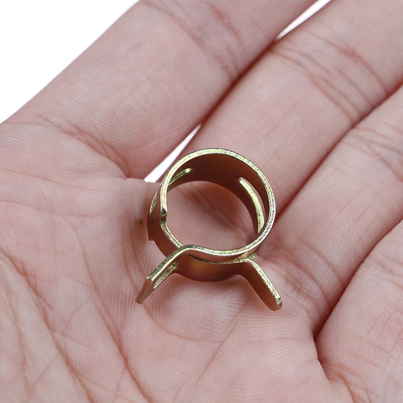 10pcs Klem Selang vacuum Bahan Bakar 6 Ukuran 6-15mm