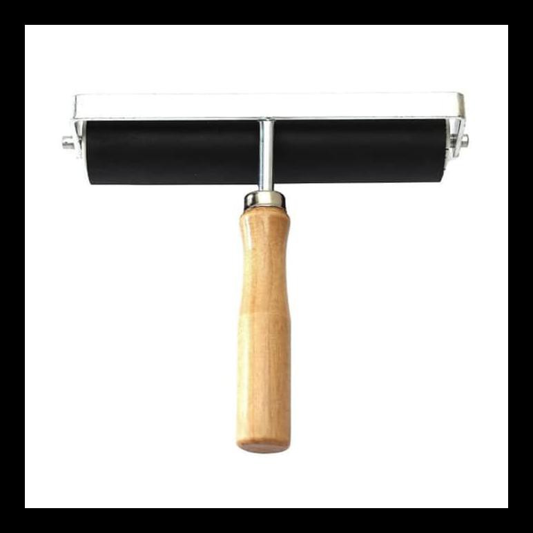 

PROMO RUBBER ROLLER 15CM (WOOD HANDLE) PERALATAN MELUKIS TERMURAH PING LENGKAP