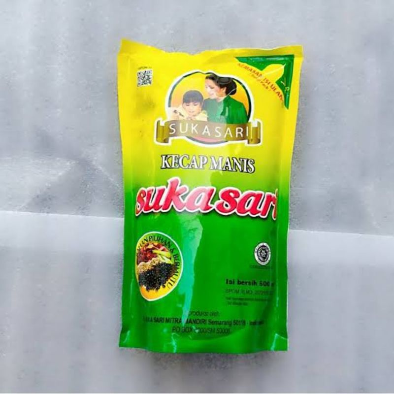 

kecap manis Sukasari lezat refill 600ml - ukm Market
