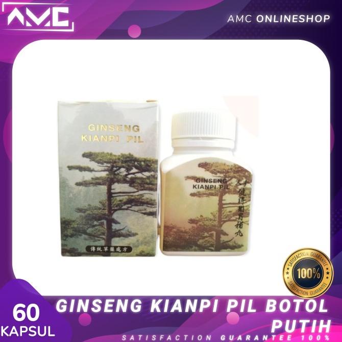 Ginseng kianpi pil botol putih TERBAIK Kode 846