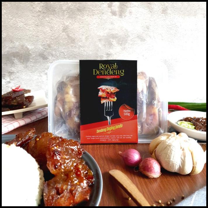 

Royal Dendeng Sapi Jando Premium (Dg Lemak) Enak Empuk Bergizi 500Gr