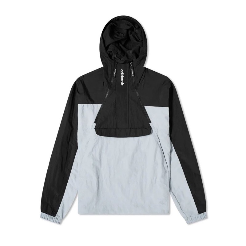 Jaket Casual pria Adidas Adventure Mishmash Blocked Shell Fanorak Anorak Jacket Original