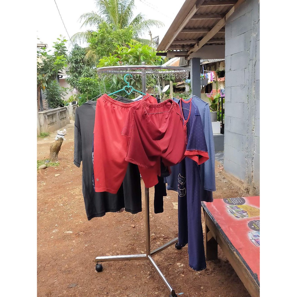JEMURAN /JEMURAN BAJU BULAT / JEMURAN LAUNDRY / JEMURAN BAJU BULAT STAINLESS