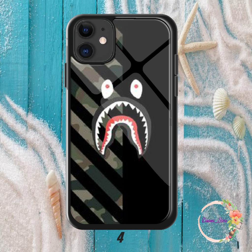 Hardcase 2D glossy BAPE vivo Y19 U3 Y5S Y55 Y67 Y71 Y81 Y83 Y91 Y93 Y95 V5 V5+ X9 X9S DST2030