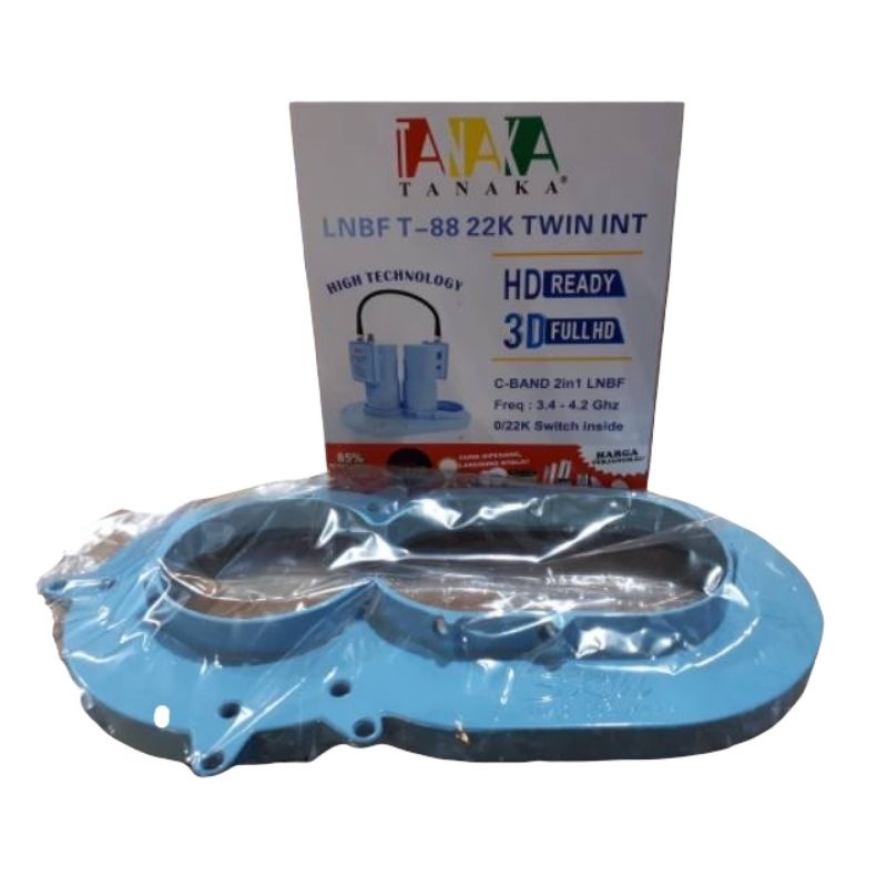 LNB Ganda Tanaka Twin C-Band+Tapak