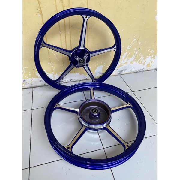 VELG ENKEI HYLOS ANODIZE FG505 RING 17 BIRU BLIE PNP FIZR F1ZR JUPITER Z JUPITER Z 1 MX OLD RXKING