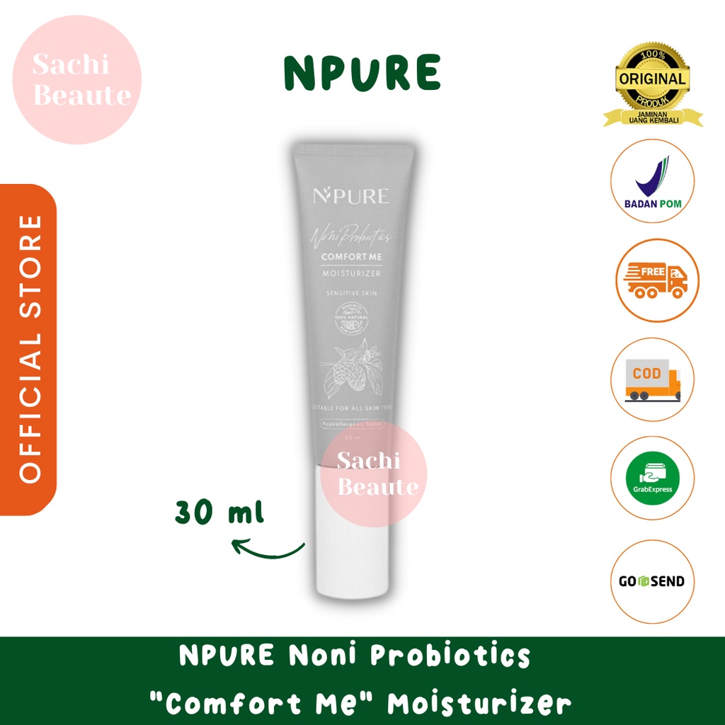 NPURE NONI PROBIOTICS &quot;COMFORT ME&quot; MOISTURIZER