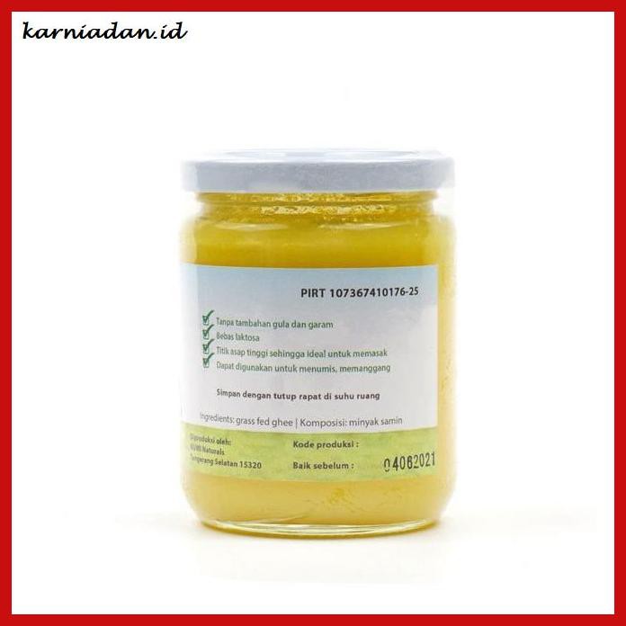 

Rettubagetnem- Ghee Numi Naturals Grass Fed Butter 200 Ml -Asli-Slii.