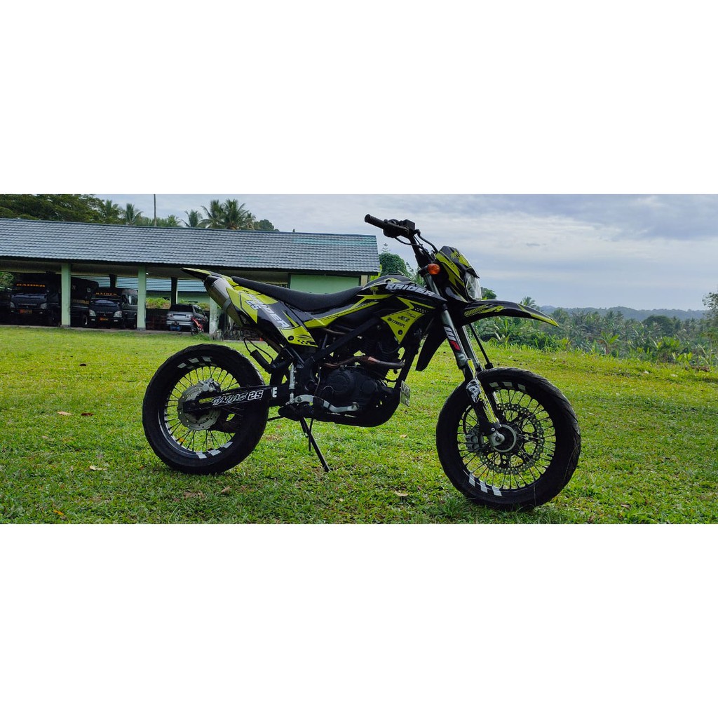 Jual Decal Stiker KLX DTRACKER Stiker KLX DTRACKER Decal KLX DTRACKER Warna Kuning Full Body Indonesia Shopee Indonesia