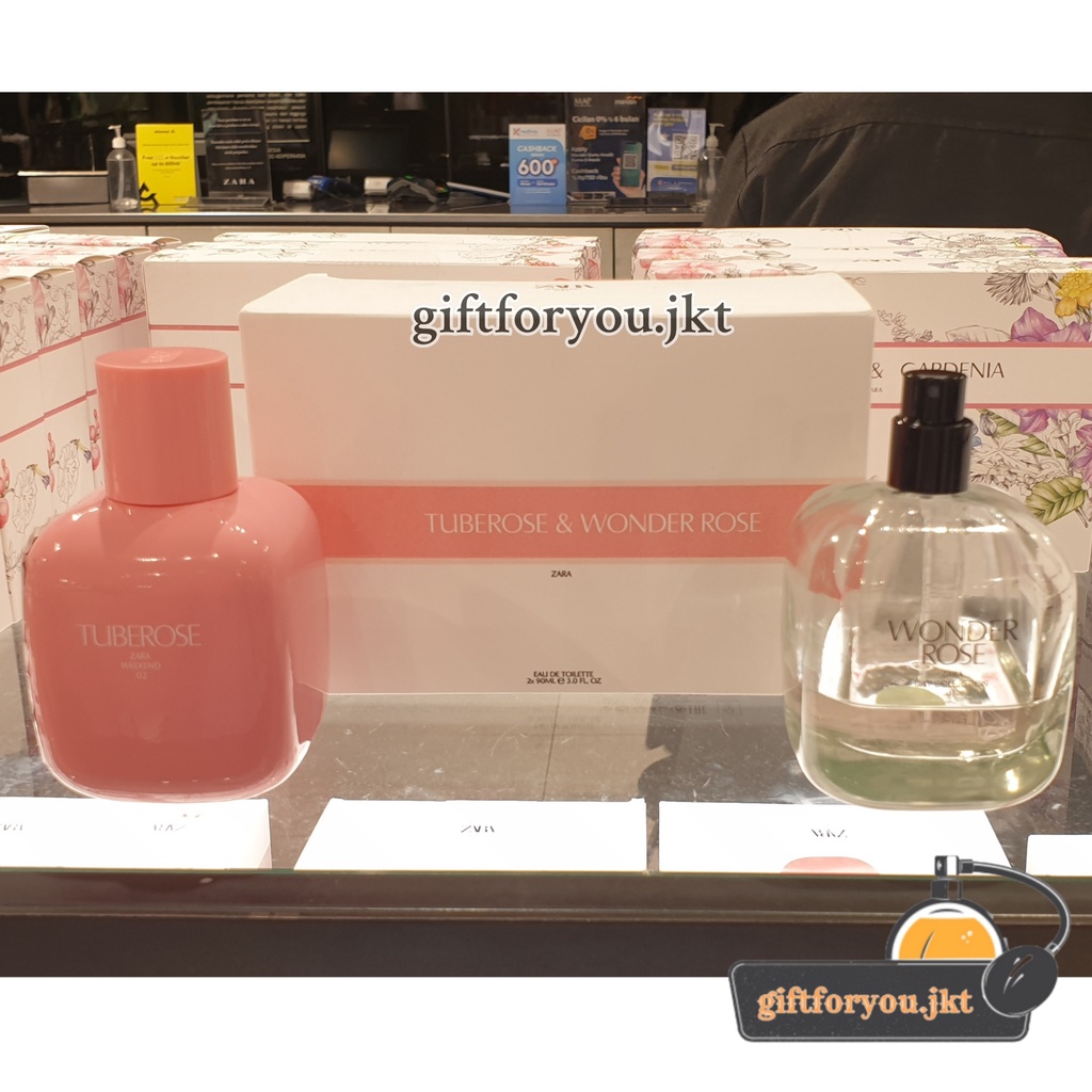 Parfum Zara Tuberose 10 30 90 100 180 200 ml Original Official Store EDT Summer Winter Parfum Wanita