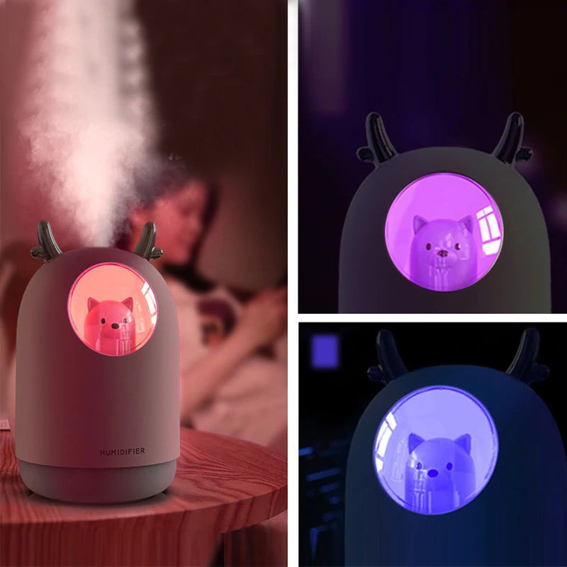 Humidifier RGB Aroma Essential Oil Diffuser 300ml - HUMI M106