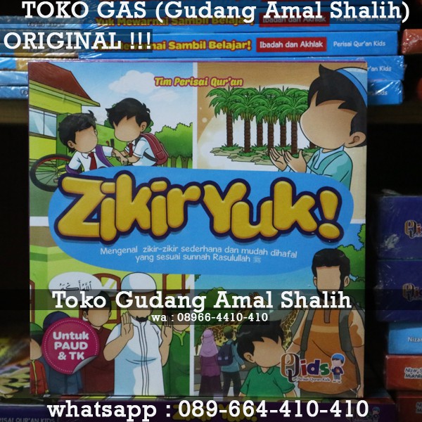 Buku Anak Zikir Yuk Perisai Quran Kids QIDS Original