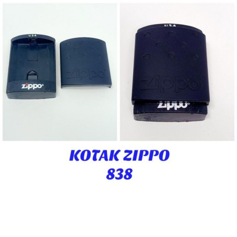 KOTAK ZIPPO / BOX ZIPPO / BOX KOREK ZIPPO BLACK HITAM